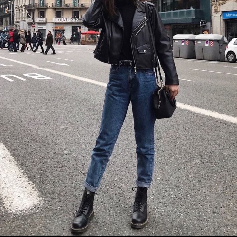 LAUREN by RALPH LAUREN High Waisted Straight Jeans